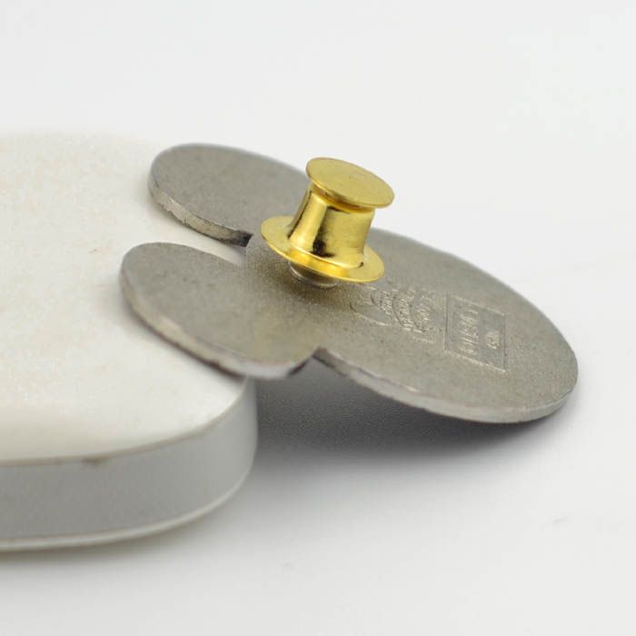Locking Pin Backs Pins, Silver Clutch Pin Backs, Secure Pin Backs